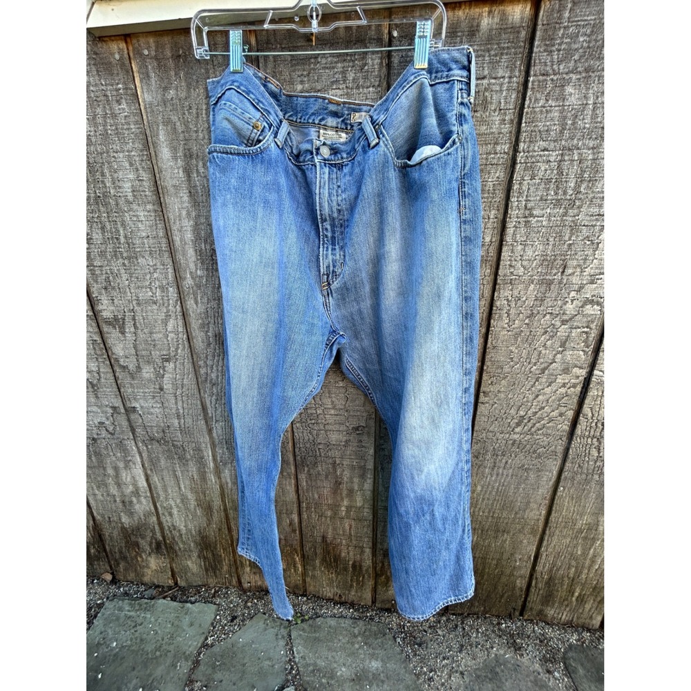 Polo Ralph Lauren Vintage 90's Cotton Jean Men Light Wash Relax Straight 41381
